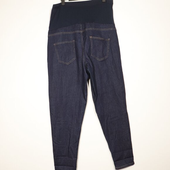 NWOT Time and Tru Maternity Jeans Medium Wash Skinny 5 Pocket Size L - Picture 6 of 13